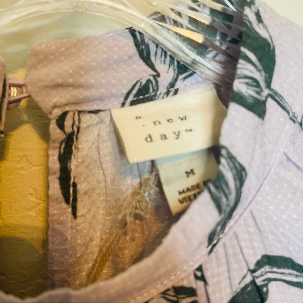 A New Day Floral Balloon Sleeve Tiered Midi Dress - Picture 9 of 12